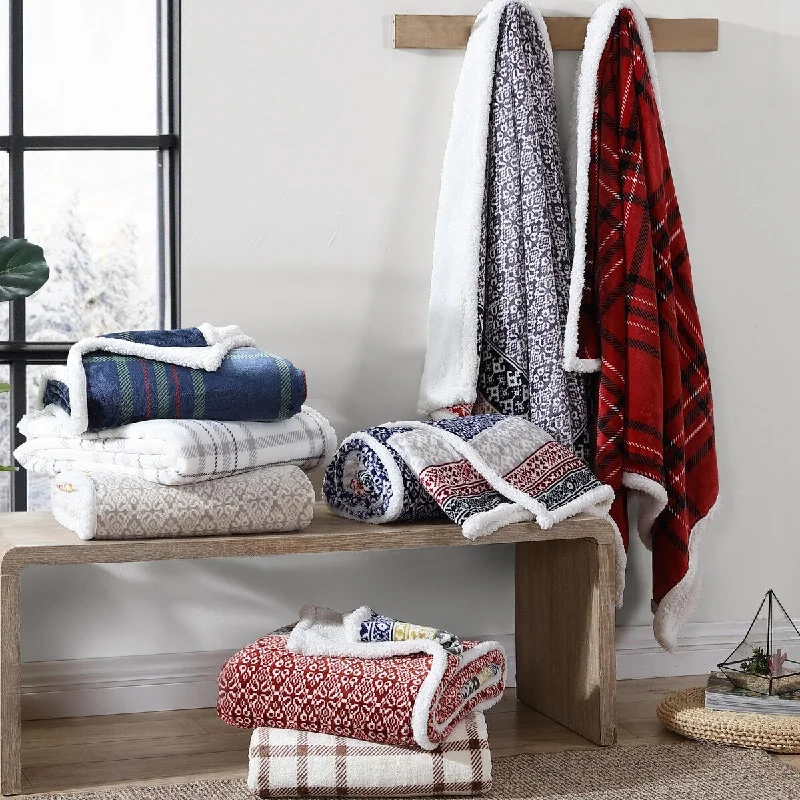 Queen - size blankets for standard - sized bedsQueen - size blankets for standard - sized bedsPlush Sherpa Flannel Reversible Blanket; Throw SIze (50" x 70") Queen - size blankets for standard - sized bedsQueen - size blankets for standard - sized bedsPlush Sherpa Flannel Reversible Blanket; Throw SIze (50" x 70")