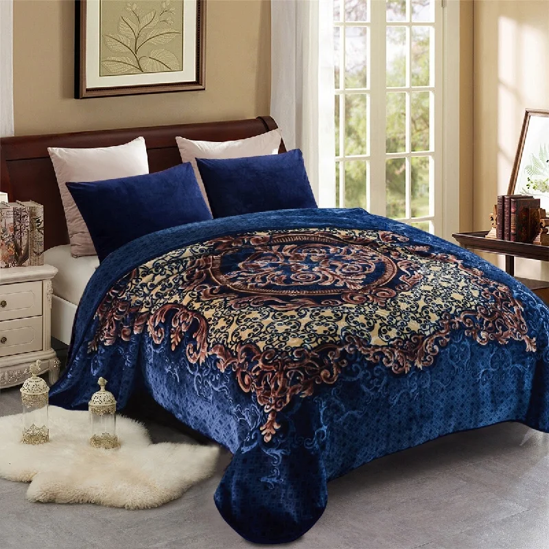 Queen - size blankets for standard - sized bedsQueen - size blankets for standard - sized bedsHeavy Crafted Thick Floral 9-pound Winter Fleece Blanket 85"x95" Queen - size blankets for standard - sized bedsQueen - size blankets for standard - sized bedsHeavy Crafted Thick Floral 9-pound Winter Fleece Blanket 85"x95"