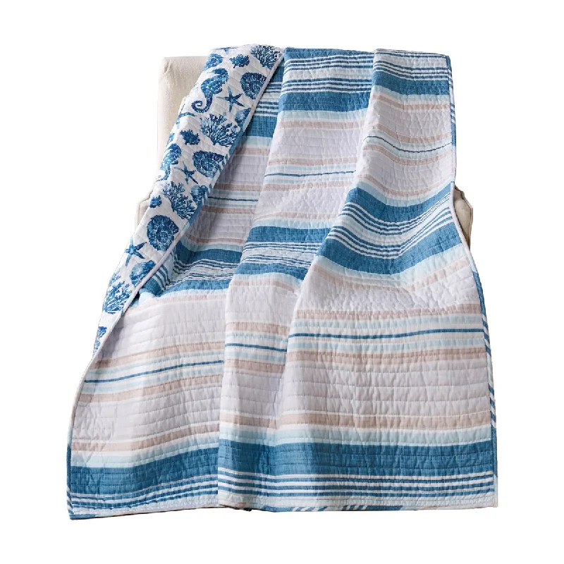 Bamboo fiber blankets with natural antibacterial propertiesBamboo fiber blankets with natural antibacterial propertiesRiga 60 Inch Throw Blanket, Coastal Seashells, Seahorses Print, Microfiber
