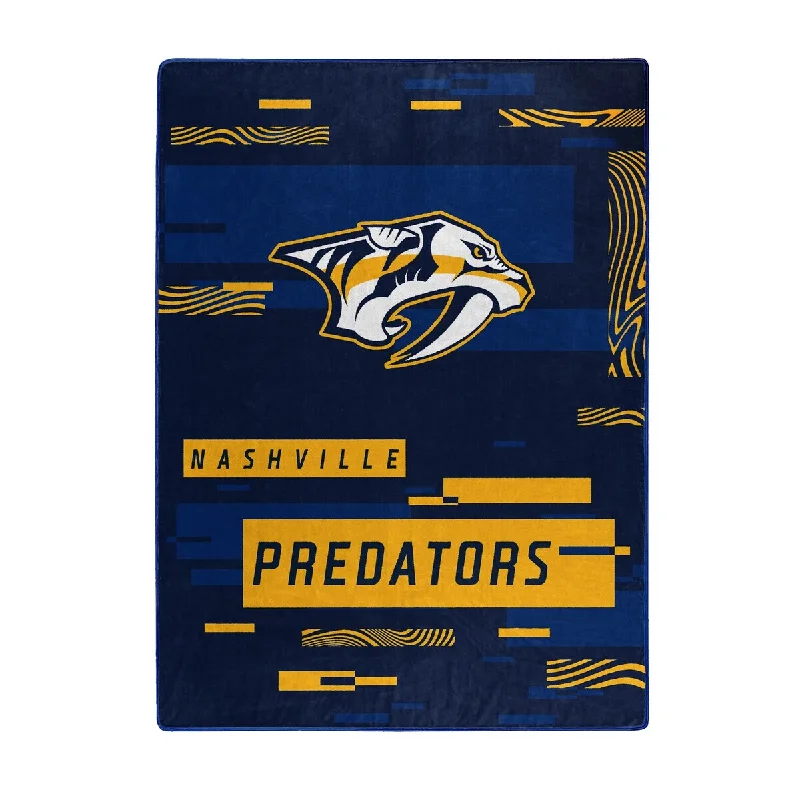 Synthetic fiber blend blankets for a budget - friendly choiceSynthetic fiber blend blankets for a budget - friendly choiceNHL Nashville Predators Digitize Raschel Throw Blanket