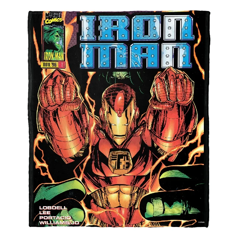 Cotton blankets for breathability and a lightweight feelCotton blankets for breathability and a lightweight feelMarvel Iron Man Hands Silk Touch Throw Blanket
