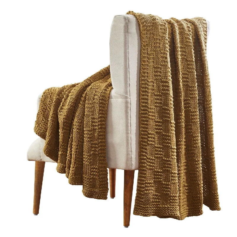 Bamboo fiber blankets with natural antibacterial propertiesBamboo fiber blankets with natural antibacterial propertiesVeria Throw Blanket with Acrylic Cable Knitting Design The Urban Port, Brown