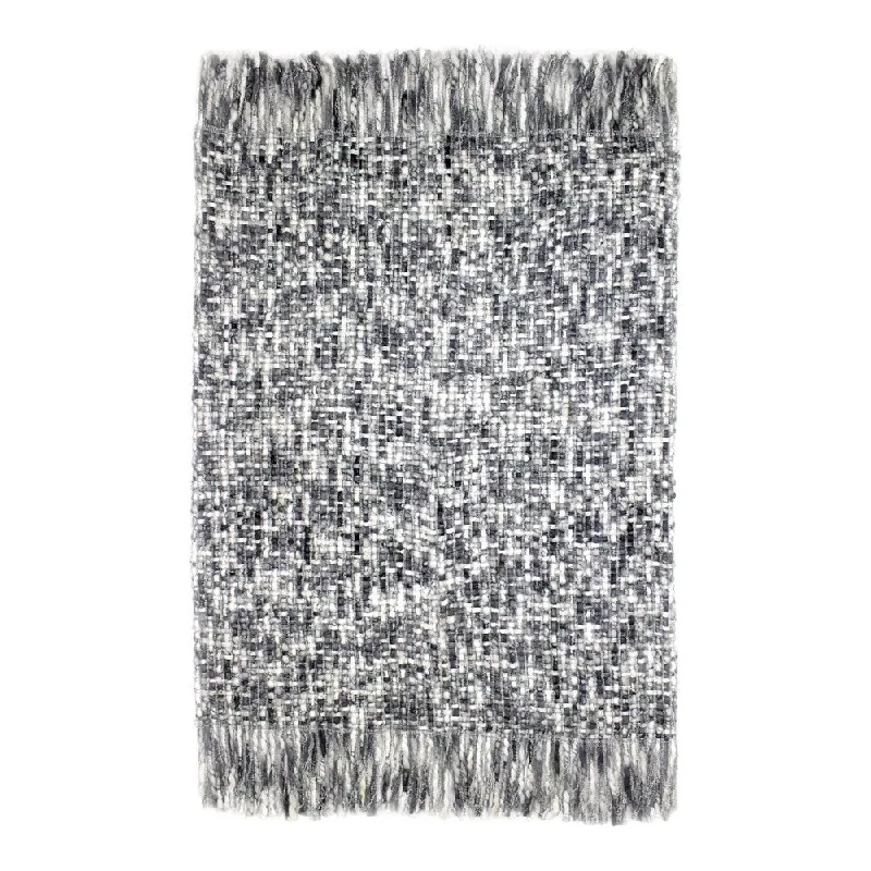 Rayon from bamboo blankets for a silky and breathable feelRayon from bamboo blankets for a silky and breathable feelAurelle Home Light Grey Heavy Weave Transitional Throw Blanket