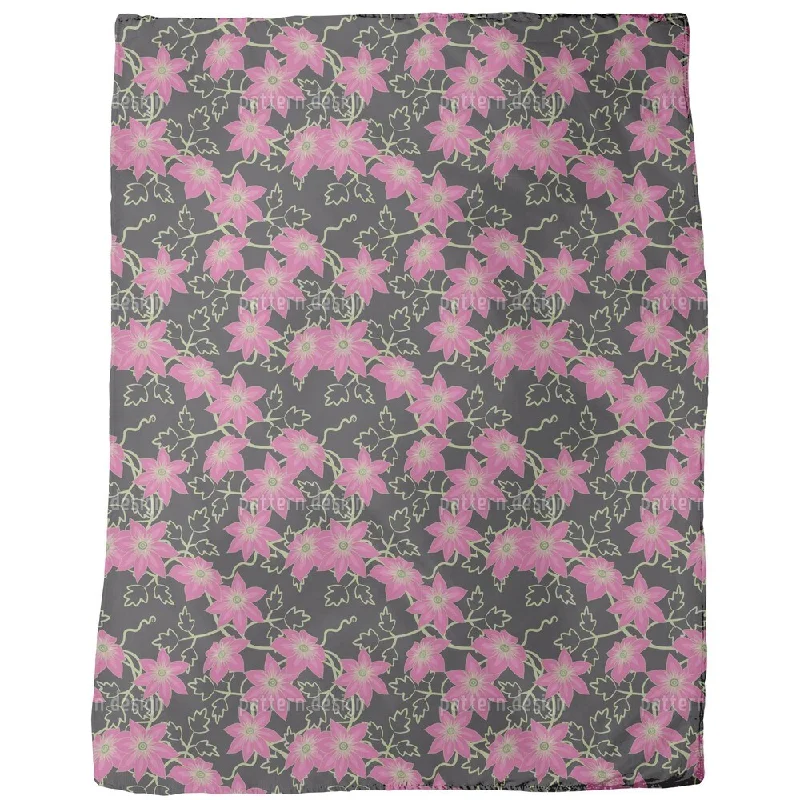 Rayon from bamboo blankets for a silky and breathable feelRayon from bamboo blankets for a silky and breathable feelClematis Dream Garden at Night Fleece Blanket Rayon from bamboo blankets for a silky and breathable feelRayon from bamboo blankets for a silky and breathable feelClematis Dream Garden at Night Fleece Blanket