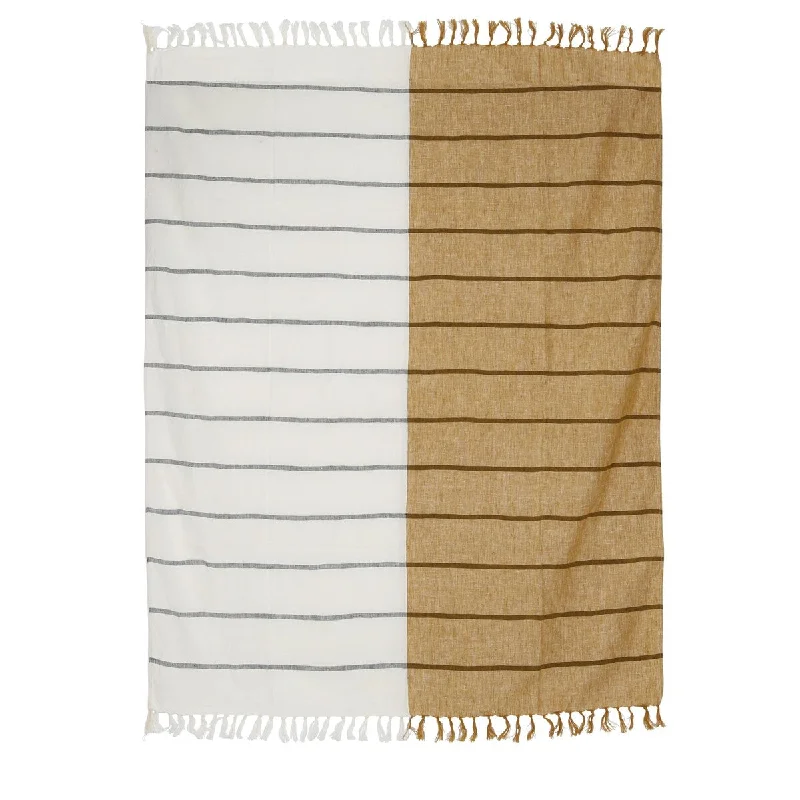 Silk blankets with a smooth and elegant touchSilk blankets with a smooth and elegant touchBellwood Throw Blanket, Multicolored with Gray Stripes