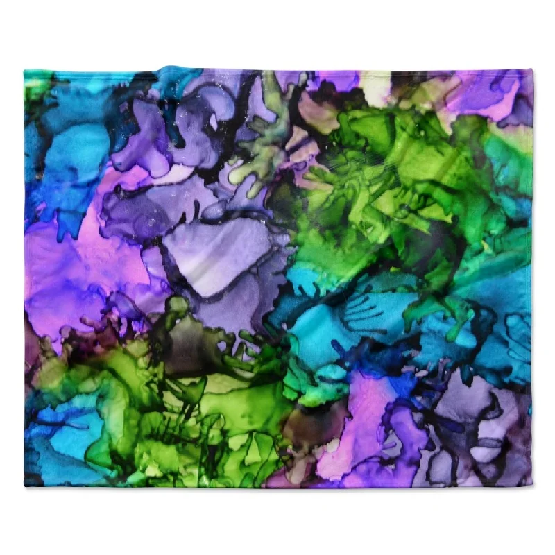 Fleece blankets for a cozy and plush textureFleece blankets for a cozy and plush textureKESS InHouse Claire Day "Cellar Door" Fleece Blanket - Multi-color - 80" x 60" Fleece blankets for a cozy and plush textureFleece blankets for a cozy and plush textureKESS InHouse Claire Day "Cellar Door" Fleece Blanket - Multi-color - 80" x 60"