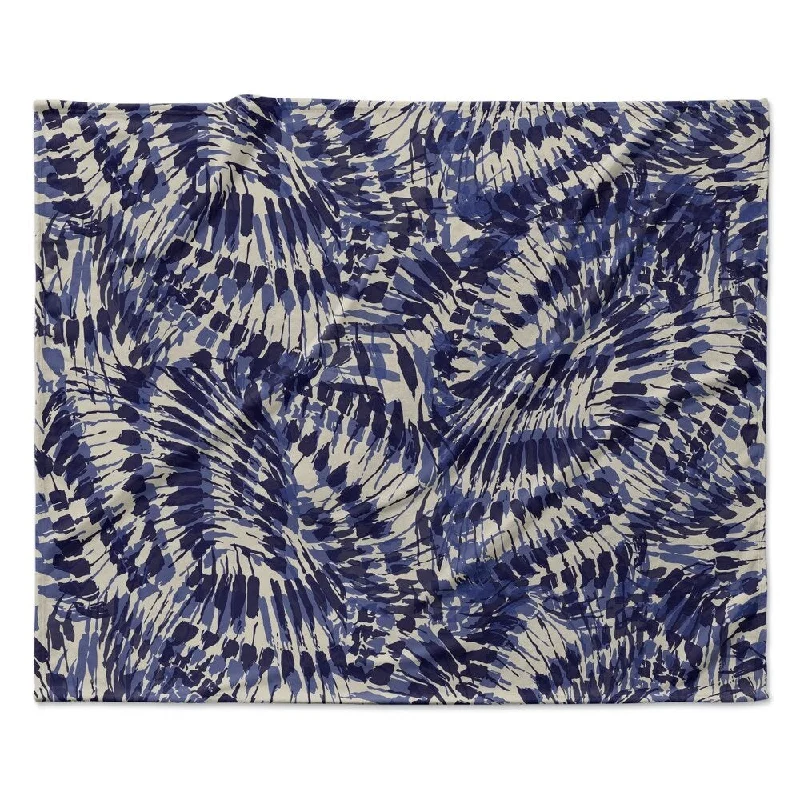 Rayon from bamboo blankets for a silky and breathable feelRayon from bamboo blankets for a silky and breathable feelKESS InHouse Gukuuki "Iggy Palms" Fleece Blanket - Multi-color - 80" x 60"