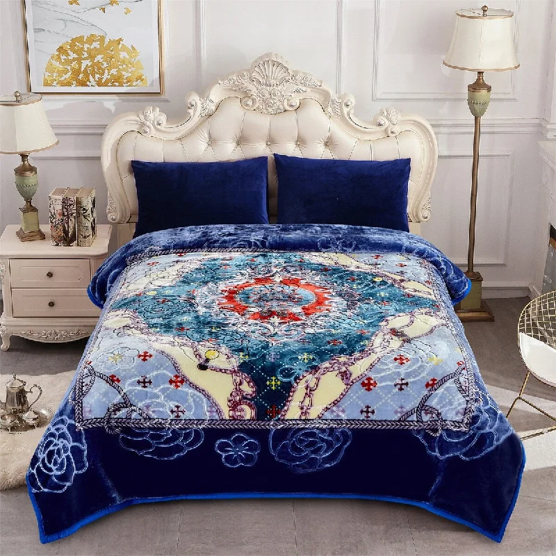Navy Floral