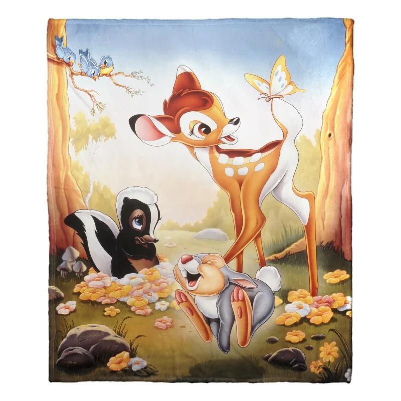 Recycled polyester blankets for an eco - conscious optionRecycled polyester blankets for an eco - conscious optionDisney Bambi 80th Celebration Forest Poster Silk Touch Throw Blanket Recycled polyester blankets for an eco - conscious optionRecycled polyester blankets for an eco - conscious optionDisney Bambi 80th Celebration Forest Poster Silk Touch Throw Blanket