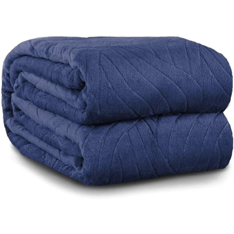 Navy - Embossed