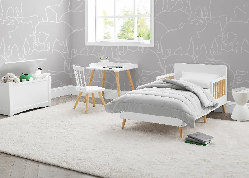 Hybrid mattresses combining foam and innerspring technologyLogan Wood Toddler Bed