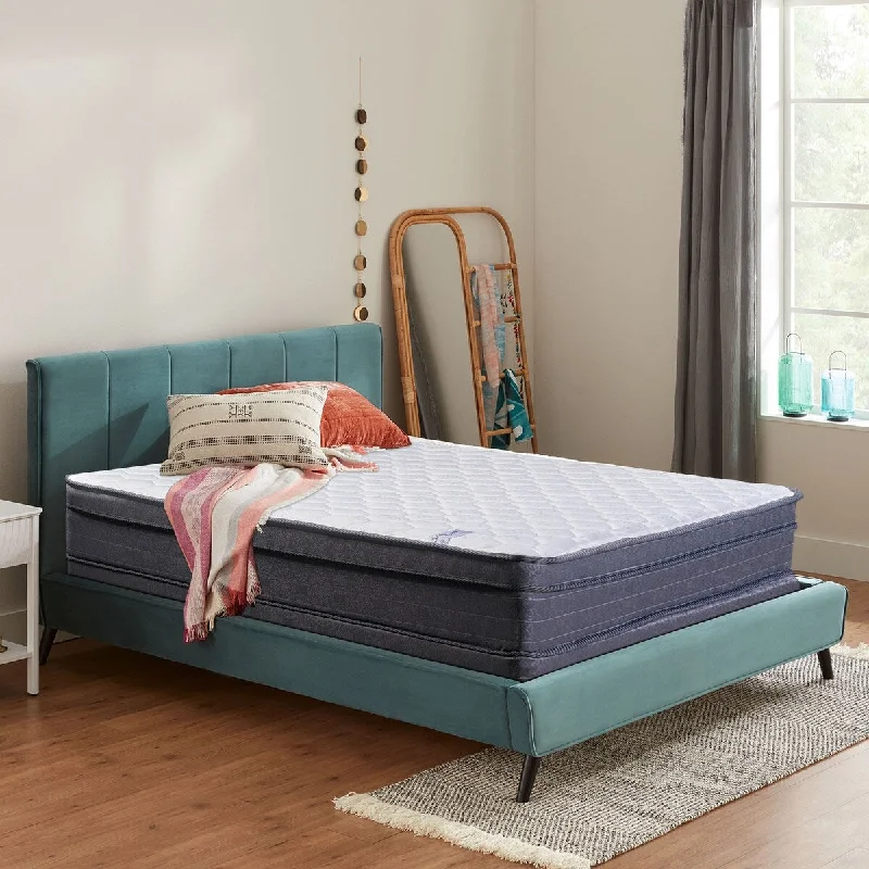 Bamboo - charcoal infused mattresses for odor absorption10-Inch Medium Plush Hybrid Euro Top Foam Encased innerspring mattress/Improves Sleep By Reducing Back Pain. Bamboo - charcoal infused mattresses for odor absorption10-Inch Medium Plush Hybrid Euro Top Foam Encased innerspring mattress/Improves Sleep By Reducing Back Pain.