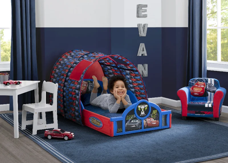 Latex mattresses with natural bounce and breathabilityCars Sleep and Play Toddler Bed with Tent Latex mattresses with natural bounce and breathabilityCars Sleep and Play Toddler Bed with Tent