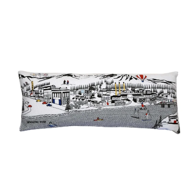 Down Alternative Pillows for Ethical Choices35" White Bend Daylight Skyline Lumbar Decorative Pillow Down Alternative Pillows for Ethical Choices35" White Bend Daylight Skyline Lumbar Decorative Pillow