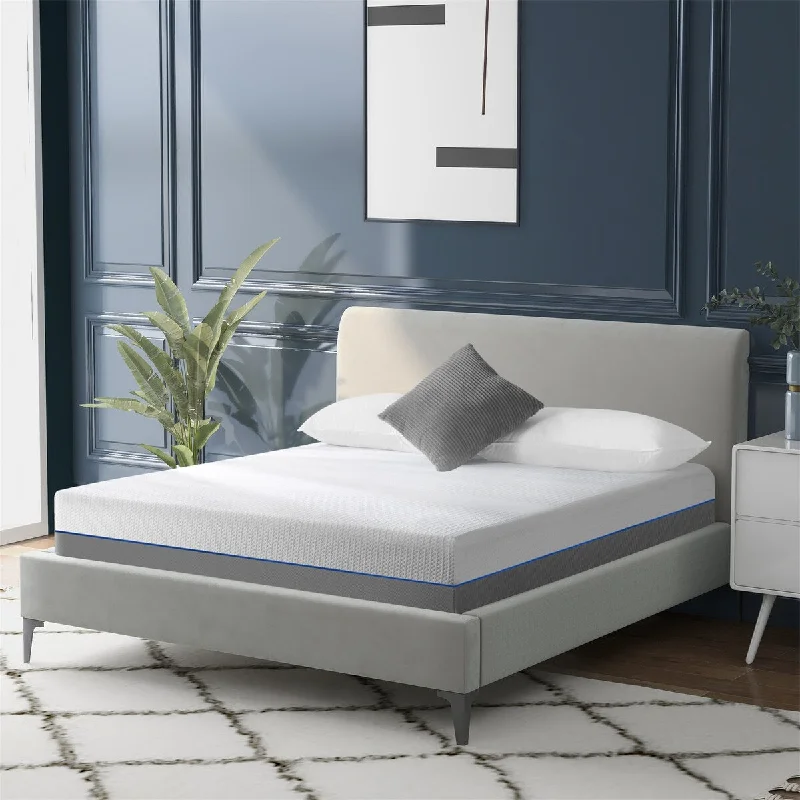 Hybrid mattresses combining foam and innerspring technologyMemory Foam Mattress 8 Inches Gel & Charcoal - Medium Comfort(King) Hybrid mattresses combining foam and innerspring technologyMemory Foam Mattress 8 Inches Gel & Charcoal - Medium Comfort(King)