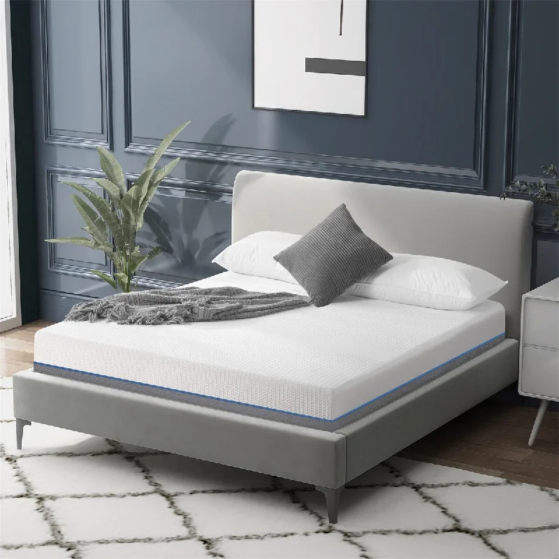 Hybrid mattresses combining foam and innerspring technologyMemory Foam Mattress 8 Inches Gel & Charcoal - Medium Comfort(Full) Hybrid mattresses combining foam and innerspring technologyMemory Foam Mattress 8 Inches Gel & Charcoal - Medium Comfort(Full)