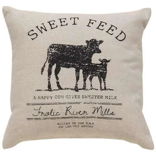Adjustable Pillows for Customized ComfortSweet Feed Farmhouse Pillow