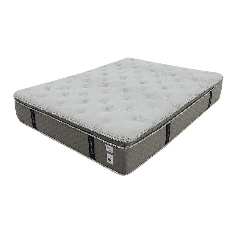 Queen - size mattresses for couples and standard bedroomsMoh 13 Inch Pocket Coil Queen Mattress, Soft Tufted Bamboo Cotton Euro Top Queen - size mattresses for couples and standard bedroomsMoh 13 Inch Pocket Coil Queen Mattress, Soft Tufted Bamboo Cotton Euro Top