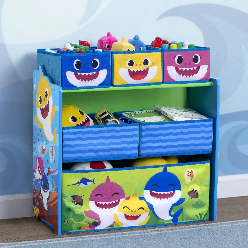 Polyester - foam mattresses for budget - friendly optionsBaby Shark Design & Store 6 Bin Toy Storage Organizer Polyester - foam mattresses for budget - friendly optionsBaby Shark Design & Store 6 Bin Toy Storage Organizer