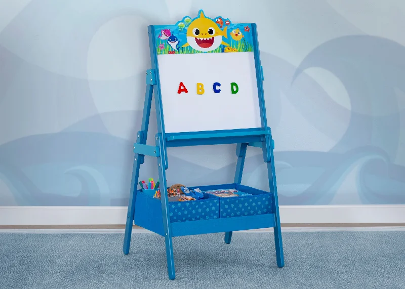 Bamboo - charcoal infused mattresses for odor absorptionBaby Shark Wooden Activity Easel with Storage Bamboo - charcoal infused mattresses for odor absorptionBaby Shark Wooden Activity Easel with Storage