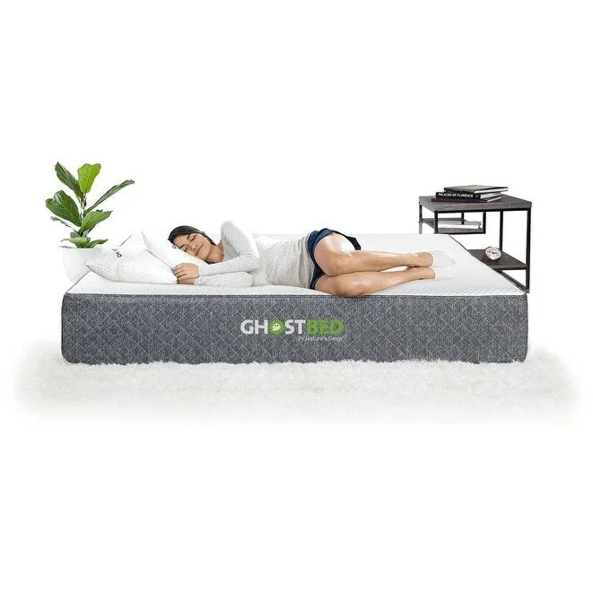 Bamboo - charcoal infused mattresses for odor absorptionGhostBed Classic 11 inch Cooling Gel Memory Foam Mattress- King Bamboo - charcoal infused mattresses for odor absorptionGhostBed Classic 11 inch Cooling Gel Memory Foam Mattress- King