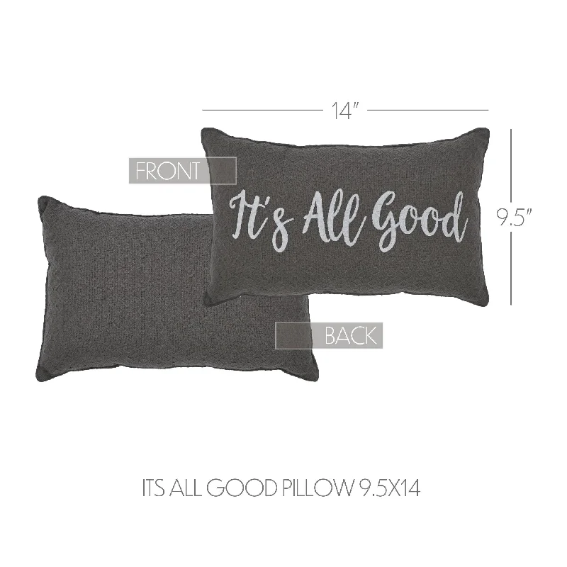 Orthopedic Pillows for Back Pain ReliefFinders Keepers It's All Good Pillow 9.5x14