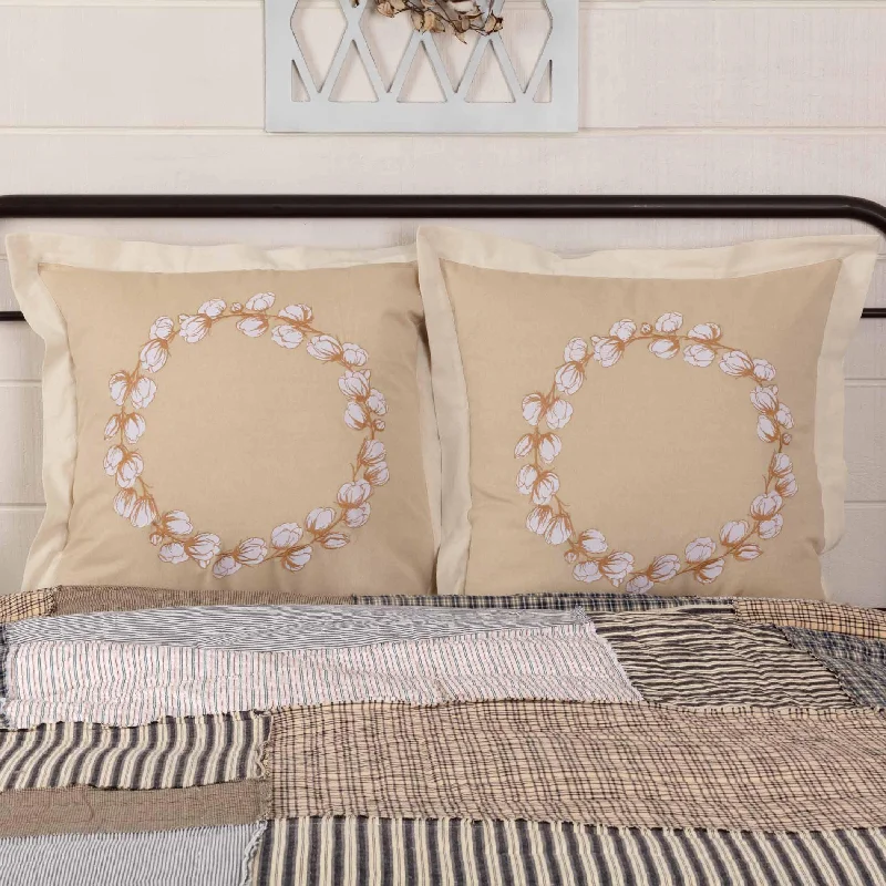 Orthopedic Pillows for Back Pain ReliefAshmont Cotton Wreath Fabric Euro Sham Set of 2 26x26 Orthopedic Pillows for Back Pain ReliefAshmont Cotton Wreath Fabric Euro Sham Set of 2 26x26