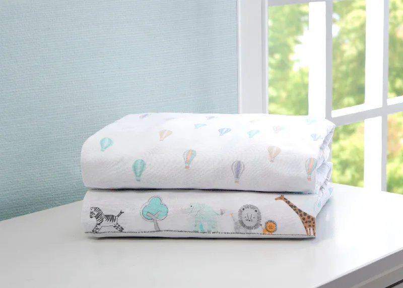 Gel - infused memory foam mattresses for cooler sleepWhimsical Dreams Fitted Crib Sheets - 2 Pack Gel - infused memory foam mattresses for cooler sleepWhimsical Dreams Fitted Crib Sheets - 2 Pack