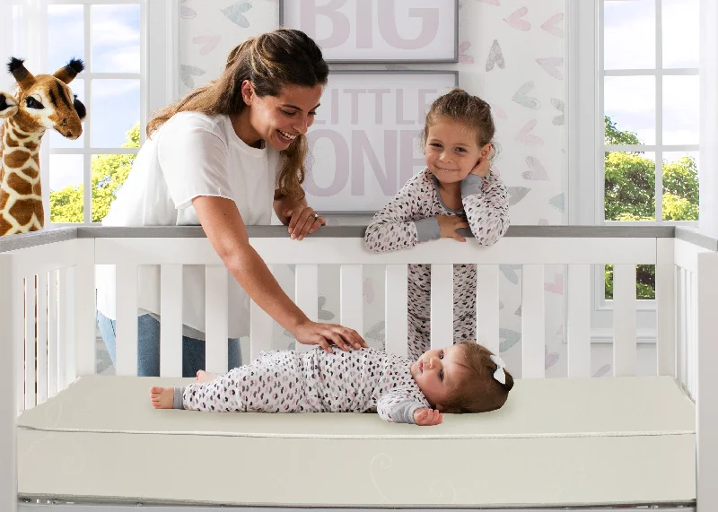 Innerspring mattresses with coil counts for supportNatural Slumber Two-Stage Crib and Toddler Mattress Innerspring mattresses with coil counts for supportNatural Slumber Two-Stage Crib and Toddler Mattress