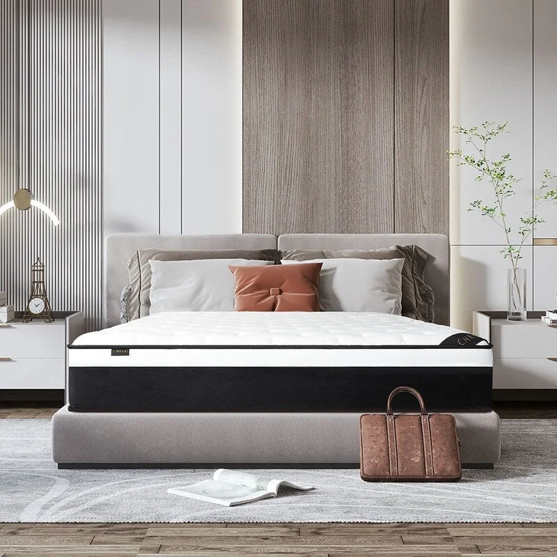 Innerspring mattresses with coil counts for supportLuxary 12 inch Gel Memory Foam Mattress Medium Firmness Knitted Fabric Tight Cover with Pocket Springs BLACK Innerspring mattresses with coil counts for supportLuxary 12 inch Gel Memory Foam Mattress Medium Firmness Knitted Fabric Tight Cover with Pocket Springs BLACK
