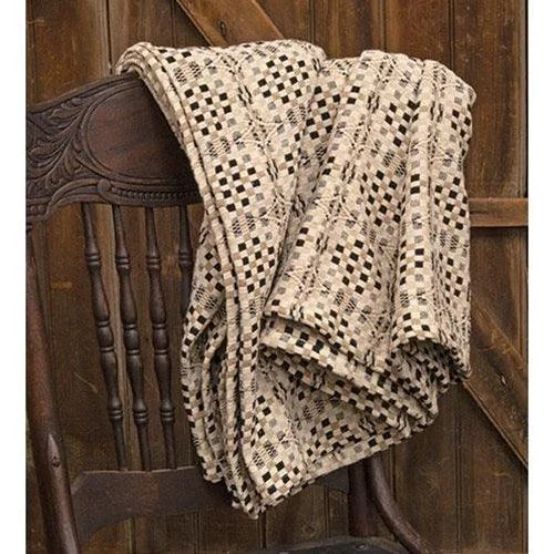 Round Pillows for Boho-Style InteriorsGray Black Cream Shadowbrook Throw