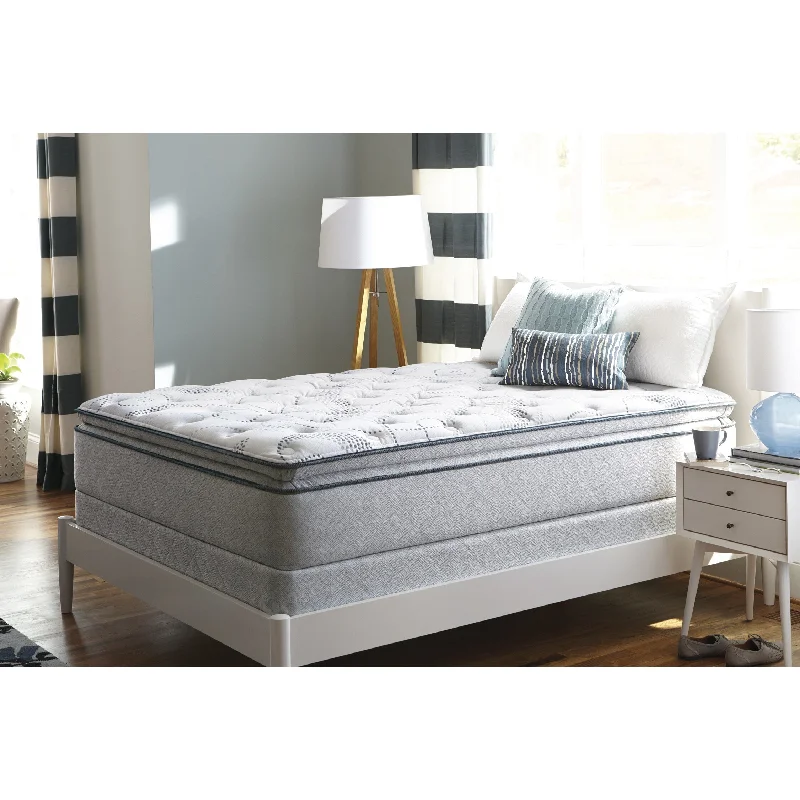 Natural latex and organic cotton blend mattressesSealy Sand Cove Plush Euro Pillow Top California King-size Mattress - Grey Natural latex and organic cotton blend mattressesSealy Sand Cove Plush Euro Pillow Top California King-size Mattress - Grey