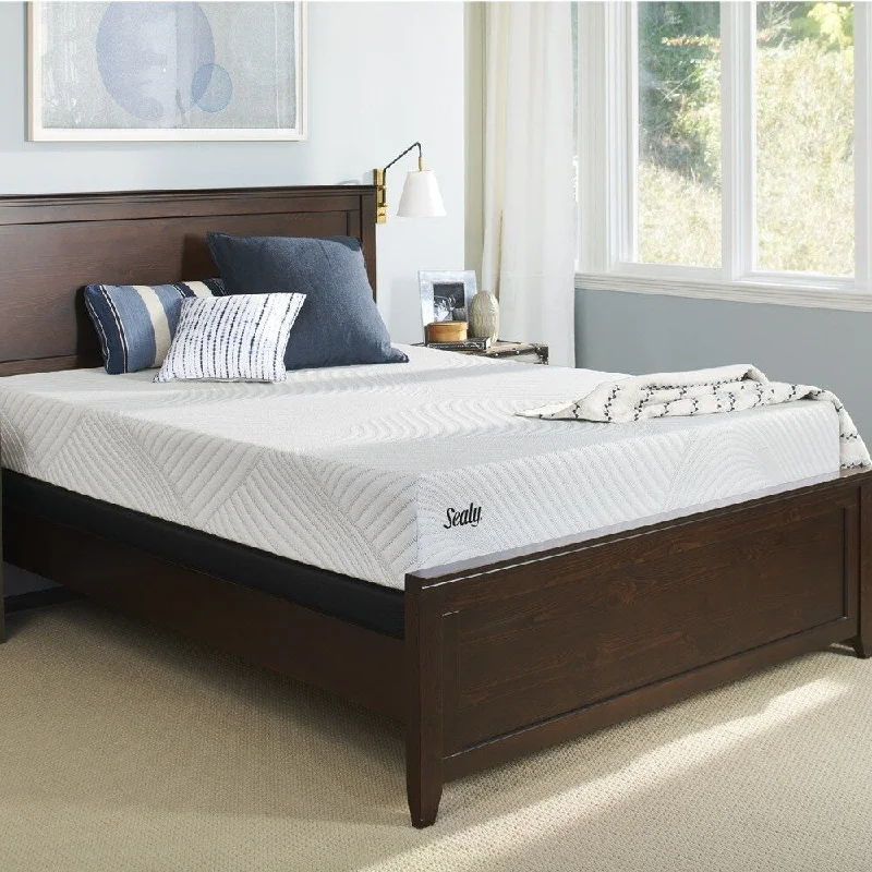 Wool - filled mattresses for natural insulation and moisture - wickingSealy Conform Essentials 11.5-inch Plush Gel Memory Foam Mattress Set