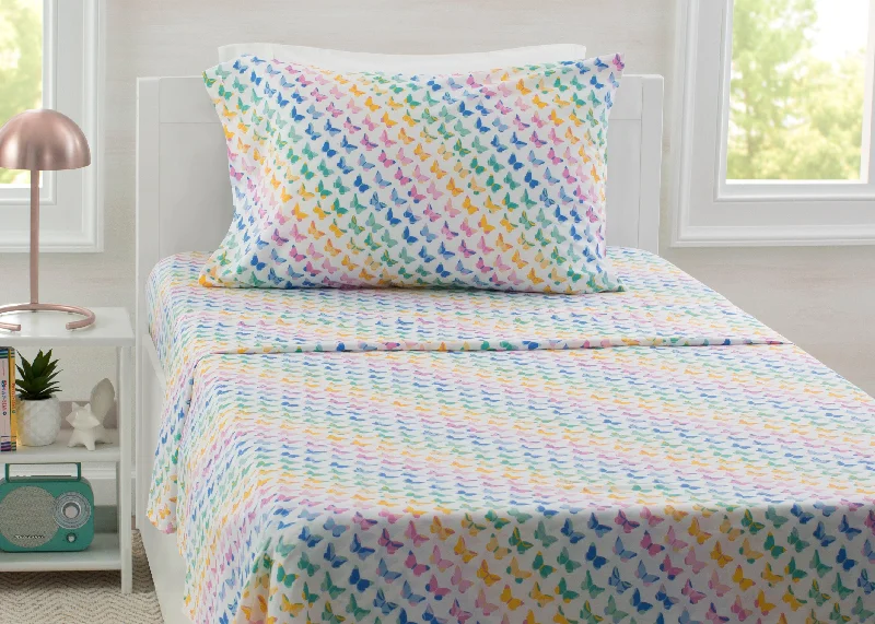 Memory foam mattresses for pressure relief and contouringButterflies 3-Piece Twin Sheet Set Memory foam mattresses for pressure relief and contouringButterflies 3-Piece Twin Sheet Set