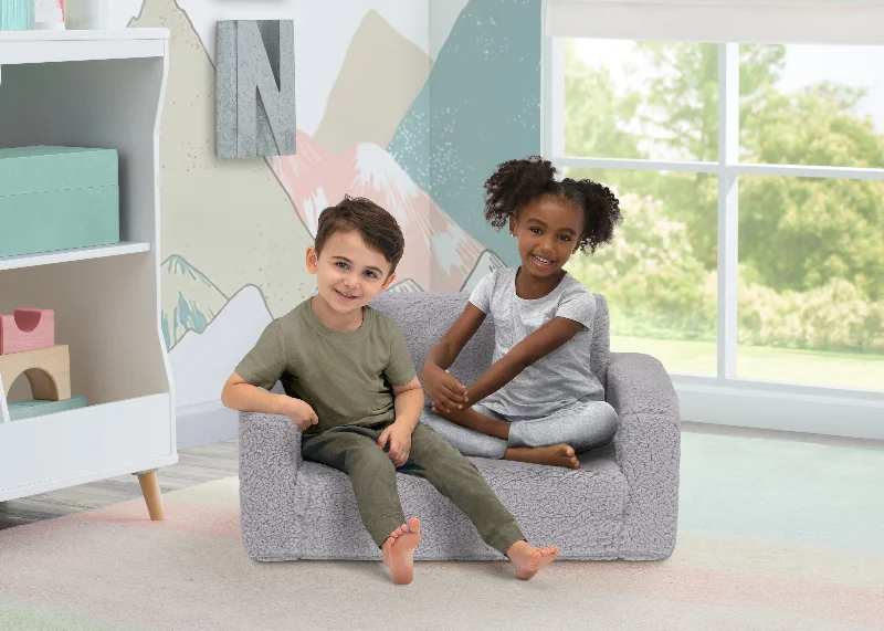 Polyester - foam mattresses for budget - friendly optionsCozee Flip-Out Sherpa 2-in-1 Convertible Sofa to Lounger for Kids Polyester - foam mattresses for budget - friendly optionsCozee Flip-Out Sherpa 2-in-1 Convertible Sofa to Lounger for Kids
