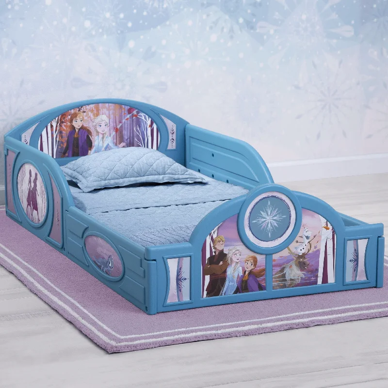 Bamboo - charcoal infused mattresses for odor absorptionFrozen II Sleep and Play Toddler Bed Bamboo - charcoal infused mattresses for odor absorptionFrozen II Sleep and Play Toddler Bed