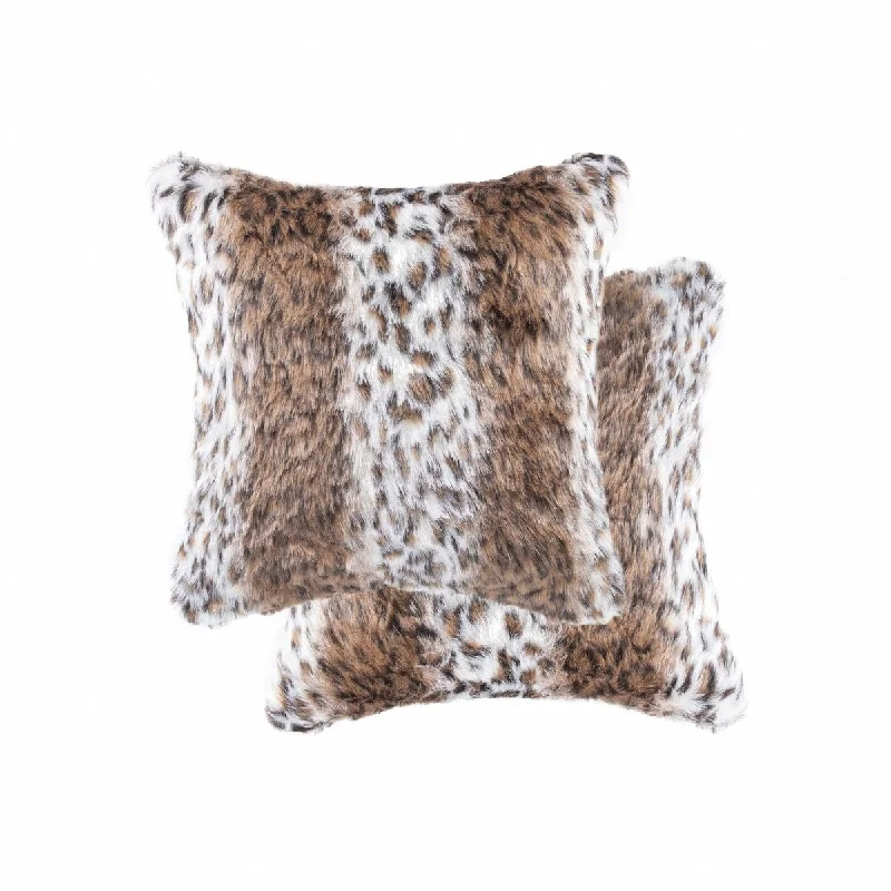 Memory Foam Pillows for Neck Support18" x 18" x 5" Acrylic Plush Polyester Polyfill Lynx 2 Pack Pillow Memory Foam Pillows for Neck Support18" x 18" x 5" Acrylic Plush Polyester Polyfill Lynx 2 Pack Pillow