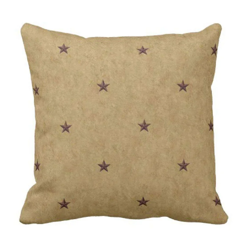 Firm Pillows for Side SleepersCountry Primitive Americana Stars Pillow Cover