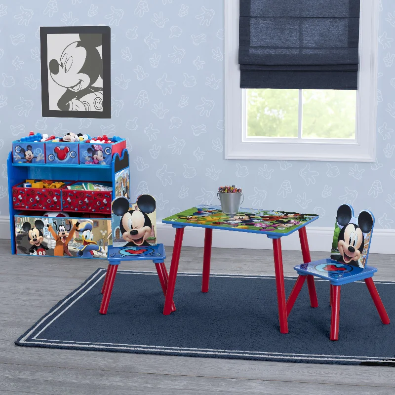 Wool - filled mattresses for natural insulation and moisture - wickingMickey Mouse 4-Piece Playroom Solution – Set Includes Table and 2 Chairs and 6-Bin Toy Organizer Wool - filled mattresses for natural insulation and moisture - wickingMickey Mouse 4-Piece Playroom Solution – Set Includes Table and 2 Chairs and 6-Bin Toy Organizer