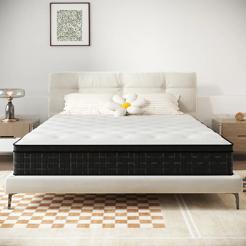 Natural latex and organic cotton blend mattresses14 Inch Pocket Spring Hybrid Mattress with CertiPUR-US Certified Natural latex and organic cotton blend mattresses14 Inch Pocket Spring Hybrid Mattress with CertiPUR-US Certified
