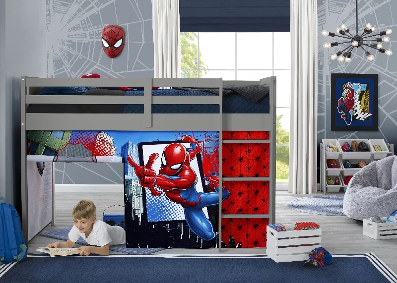 Queen - size mattresses for couples and standard bedroomsSpider-Man Loft Bed Tent - Curtain Set for Twin Loft Bed Queen - size mattresses for couples and standard bedroomsSpider-Man Loft Bed Tent - Curtain Set for Twin Loft Bed