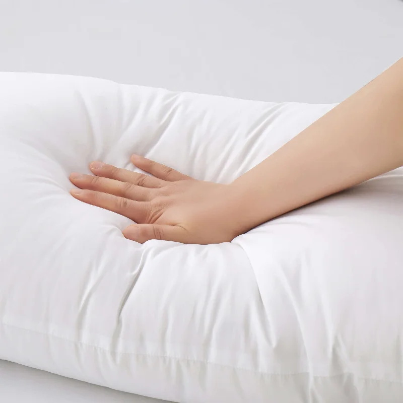 Lumbar Support Pillows for Car Seats2 Pack Goose Feather Down & Alternative Pillows All Firmness Levels