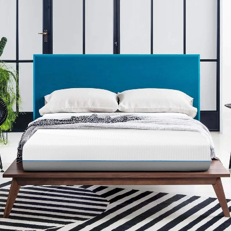 Organic cotton mattresses for a chemical - free sleep surface8" Gel & Charcoal Infused Memory Foam Mattress, Medium Comfort, Cooling Technology, Hypoallergenic, Low Motion Transfer (Twin)