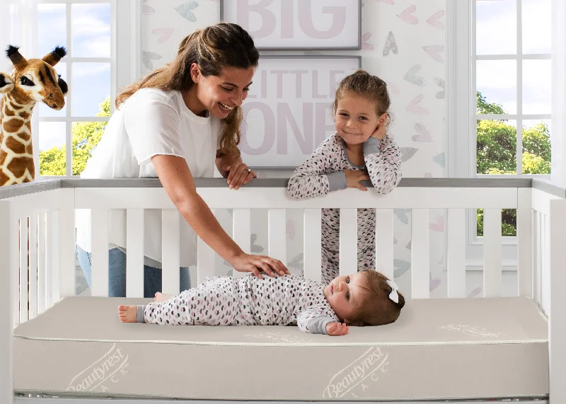 Bamboo - charcoal infused mattresses for odor absorptionBeautyrest Black AIRCOOL Two-Stage Crib and Toddler Mattress Bamboo - charcoal infused mattresses for odor absorptionBeautyrest Black AIRCOOL Two-Stage Crib and Toddler Mattress