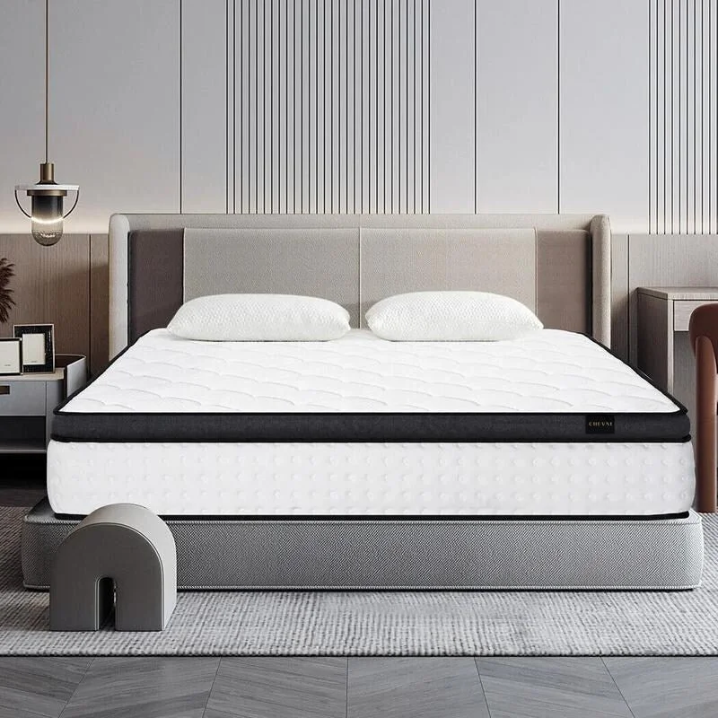 Latex mattresses with natural bounce and breathability10-inch Medium Firmness Independent Pocket Spring Hybrid Mattress Latex mattresses with natural bounce and breathability10-inch Medium Firmness Independent Pocket Spring Hybrid Mattress