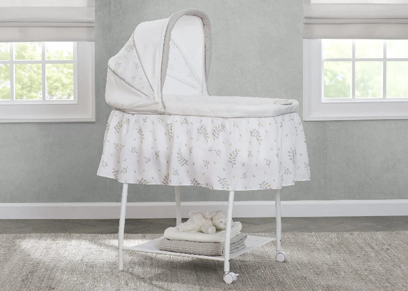 Gel - infused memory foam mattresses for cooler sleepSilent Auto Gliding Bassinet