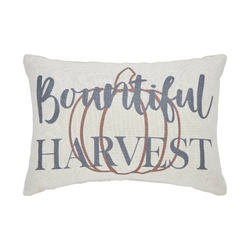Feather Pillows for a Luxurious SleepBountifall Pumpkin Harvest Pillow 9.5x14