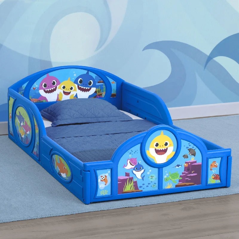 Hybrid mattresses combining foam and innerspring technologyBaby Shark Plastic Sleep and Play Toddler Bed with Attached Guardrails Hybrid mattresses combining foam and innerspring technologyBaby Shark Plastic Sleep and Play Toddler Bed with Attached Guardrails