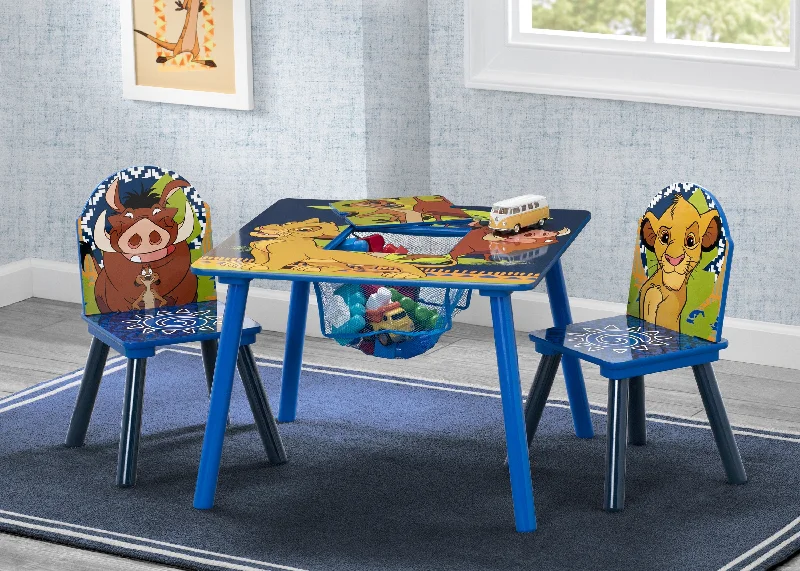Polyester - foam mattresses for budget - friendly optionsThe Lion King Table and Chair Set with Storage Polyester - foam mattresses for budget - friendly optionsThe Lion King Table and Chair Set with Storage