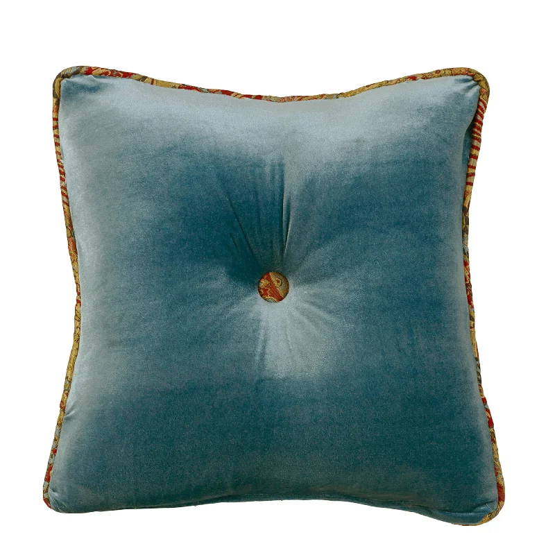 Firm Pillows for Side SleepersHiEnd Accents Teal Velvet Tufted Pillow with Contrasting Paisley Butt Firm Pillows for Side SleepersHiEnd Accents Teal Velvet Tufted Pillow with Contrasting Paisley Butt
